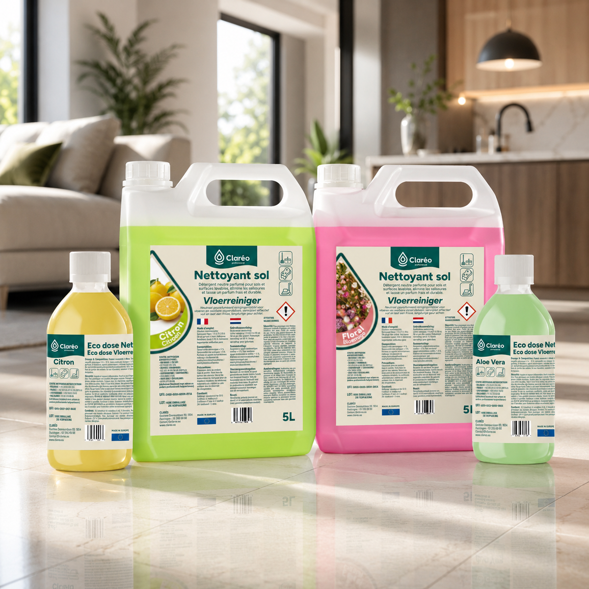 Nettoyants pour sols