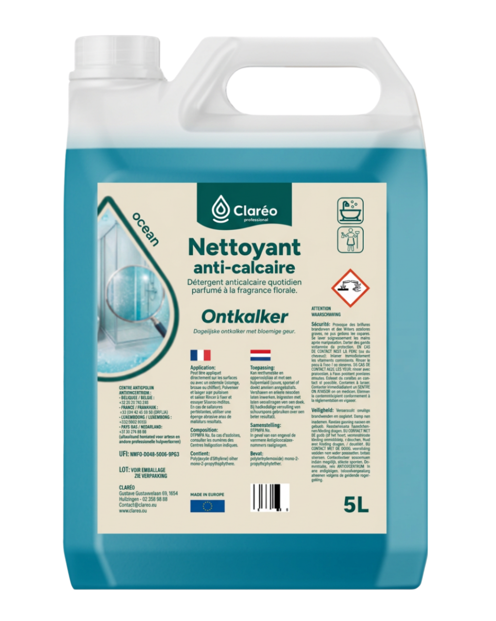 Nettoyant Anti-calcaire Ocean