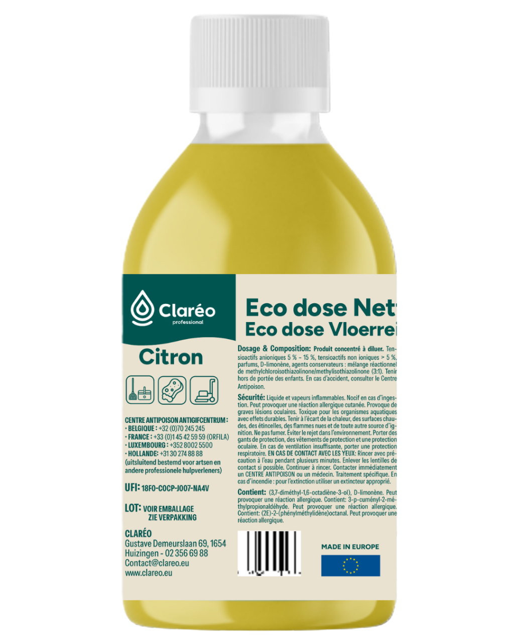 Eco dose Nettoyant sol — Citron