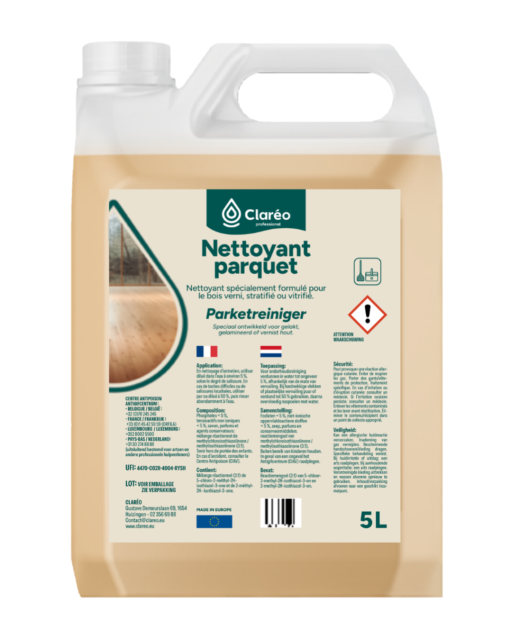 Nettoyant Parquet