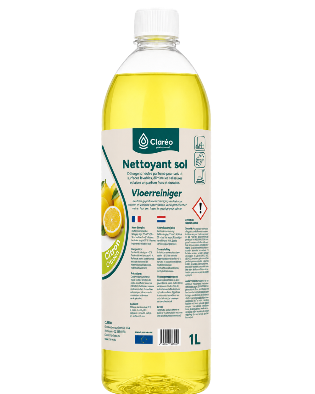 Nettoyant Sol Citron
