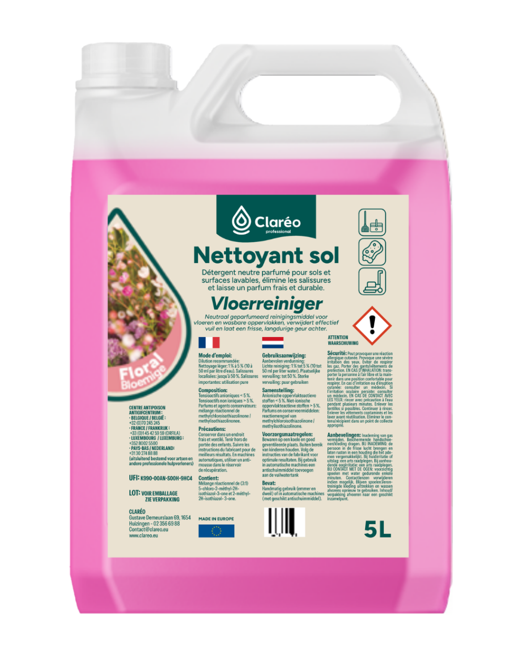 Nettoyant Sol Floral