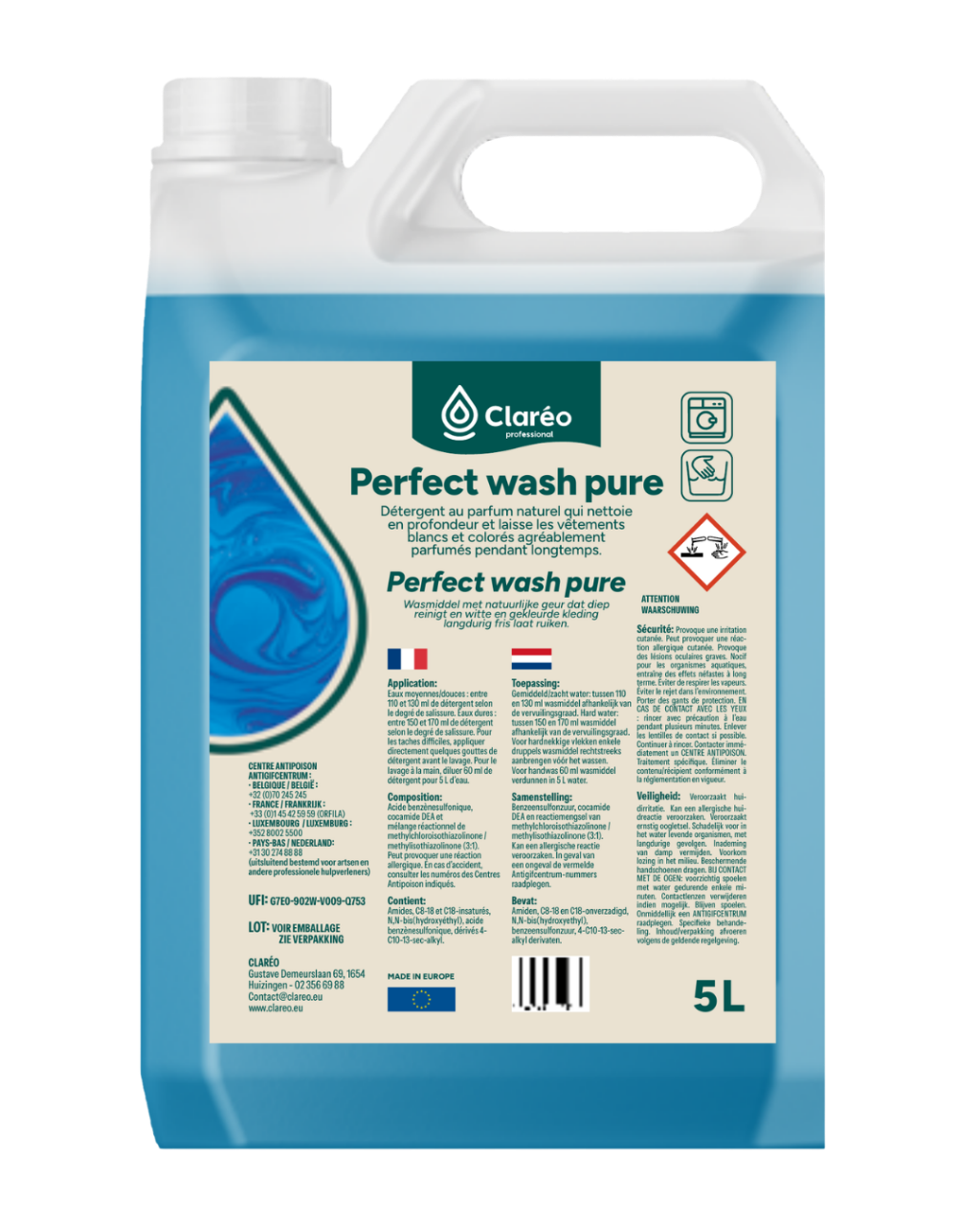 Perfect wash pure